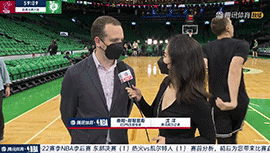 沈洋赛前采访ESPN东部专家：斯玛特对进攻端的帮助非常明显