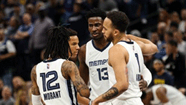 [全场集锦] 灰熊104-95森林狼 莫兰特三双灰熊26分大逆转