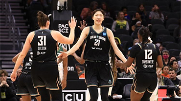 WNBA简报:风暴双杀自由人 韩旭13+8 洛伊德22+6