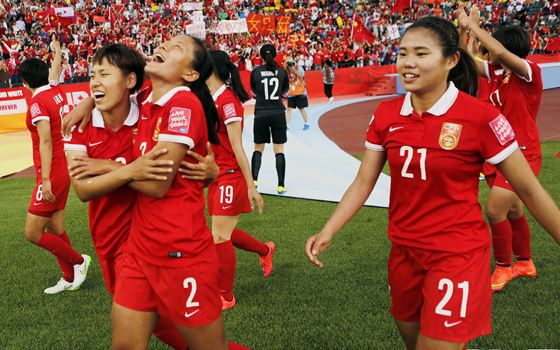 中国女足晋级世界杯「中国女足晋级世界杯图片」