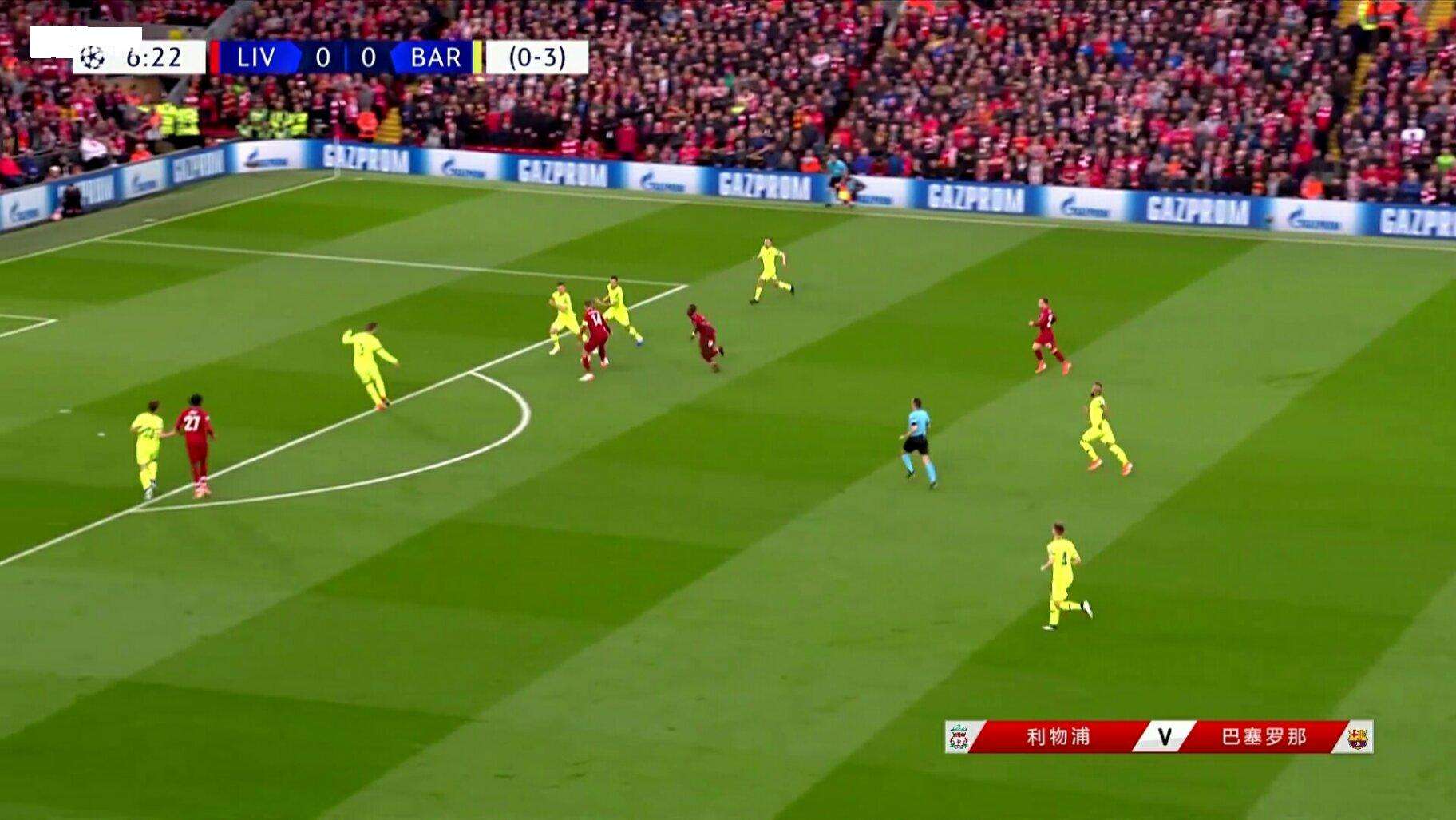 巴萨3-0利物浦「巴萨30利物浦全场央视解说」