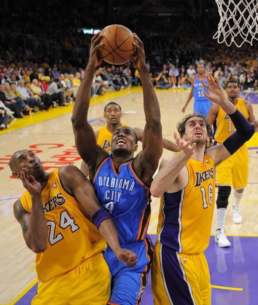 nba湖人vs雷霆，nba湖人vs雷霆直播回放