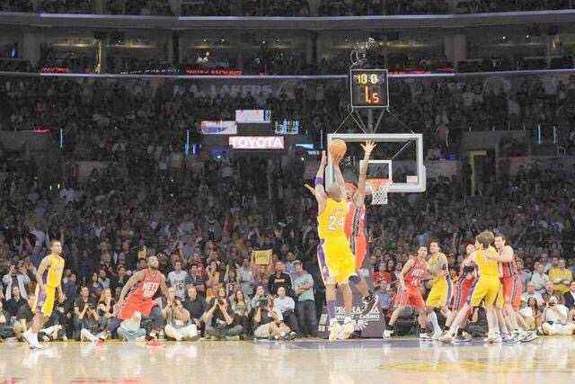 nba科比绝杀，科比绝杀过的球队