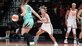 WNBA简报:自由人81-77险胜太阳 韩旭缺阵 多尔森16+6