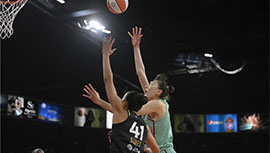 WNBA简报： 自由人116-107力克王牌 韩旭12中11砍24+8