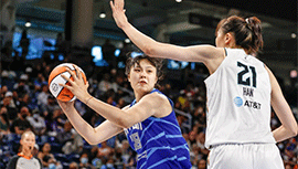 WNBA简报：中国德比天空89-81险胜自由人 韩旭9+6 李月汝登场2分钟