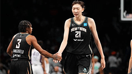 WNBA简报：自由人64-61力克火花 约内斯库20+8+6 韩旭6分