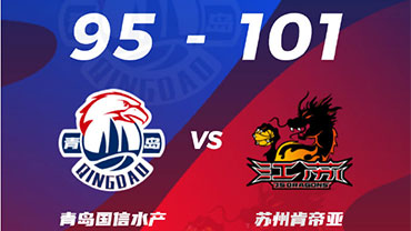 CBA简报:江苏101-95战胜青岛 布莱克尼29+9+7 赵嘉义22+9