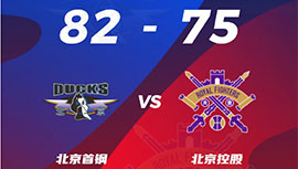 CBA简报:北京82-75战胜北控 曾凡博10分 高登31+8+6