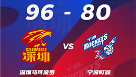 CBA简报:深圳96-80大胜宁波 沈梓捷21+7 托多罗维奇23+11