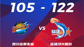 CBA简报:福建122-105战胜四川 陈林坚26+6 亚当斯34+5+6