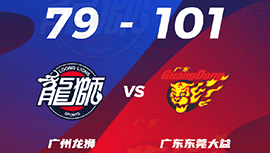 CBA简报:广东101-79击败广州 马尚21+9+12 祝铭震22+7