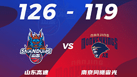 CBA简报:同曦119-126不敌山东 皮特森50+6 吉伦沃特35+13