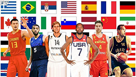 男篮世界杯历史总得分排行榜：843分居首 姚明320分国内第一