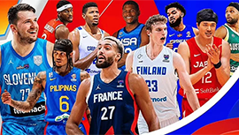 2023年篮球世界杯有55名现役NBA球员创纪录！中国仅一人