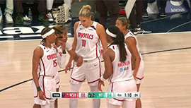 2023年09月11日 WNBA常规赛 华盛顿神秘人vs纽约自由人 全场录像回放