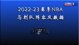 2022-23赛季NBA马刺队阵容及数据