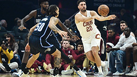 NBA简报:魔术108-105险胜骑士 小瓦格纳18分 加兰19分