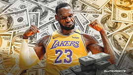 福布斯晒2023年NBA球员收入Top10：詹姆斯1.176亿第一 库里第二