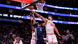 NBA简报:火箭111-91大胜灰熊 杰伦-格林下半场怒轰26分