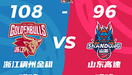 CBA简报:浙江108-96轻取山东 吴前25分 余嘉豪17+10 贾诚18+10