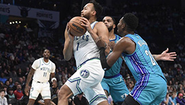 NBA简报:森林狼123-117力克黄蜂 戈贝尔26+12 罗齐尔23+6+7