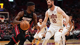 NBA简报:骑士111-99轻取热火 米切尔27+13+6巴特勒16+5