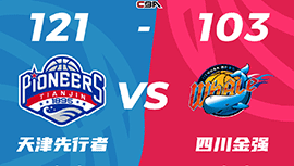 CBA简报:天津121-103轻取四川 詹姆斯28+19 高登41+6+12