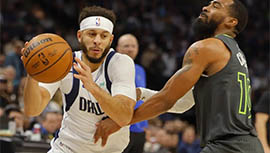 NBA简报:森林狼121-87大胜独行侠 唐斯29+9 东欧缺阵 小哈达威16中5