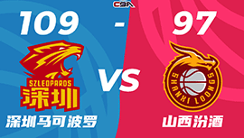 CBA简报:深圳109-97轻取山西 顾全25分 沈梓捷16分&伤退 张宁23+7