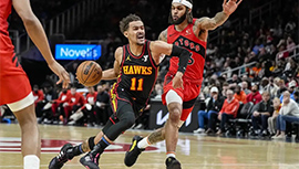 NBA简报:猛龙123-121力克老鹰 奎克利24+7 巴恩斯20+10 穆雷24+10+7