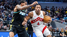 NBA简报:猛龙130-122力克步行者 巴恩斯21+12+12 马瑟林34+9+5 哈利伯顿11中2