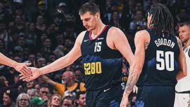 NBA简报:掘金115-109战胜凯尔特人 约基奇32+12+11 杰伦-布朗空砍41分