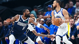 NBA简报:独行侠108-106终结勇士 华盛顿32分准绝杀！欧文26+8 库里28+6