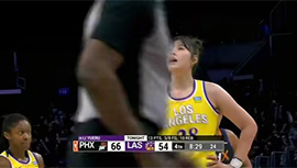 2024年09月18日 WNBA常规赛 菲尼克斯水星vs洛杉矶火花 全场录像回放