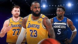 2024-2025赛季NBA季后赛西部首轮战绩-湖人vs森林狼