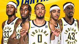 2024-2025赛季NBA季后赛东部首轮战绩-步行者vs雄鹿